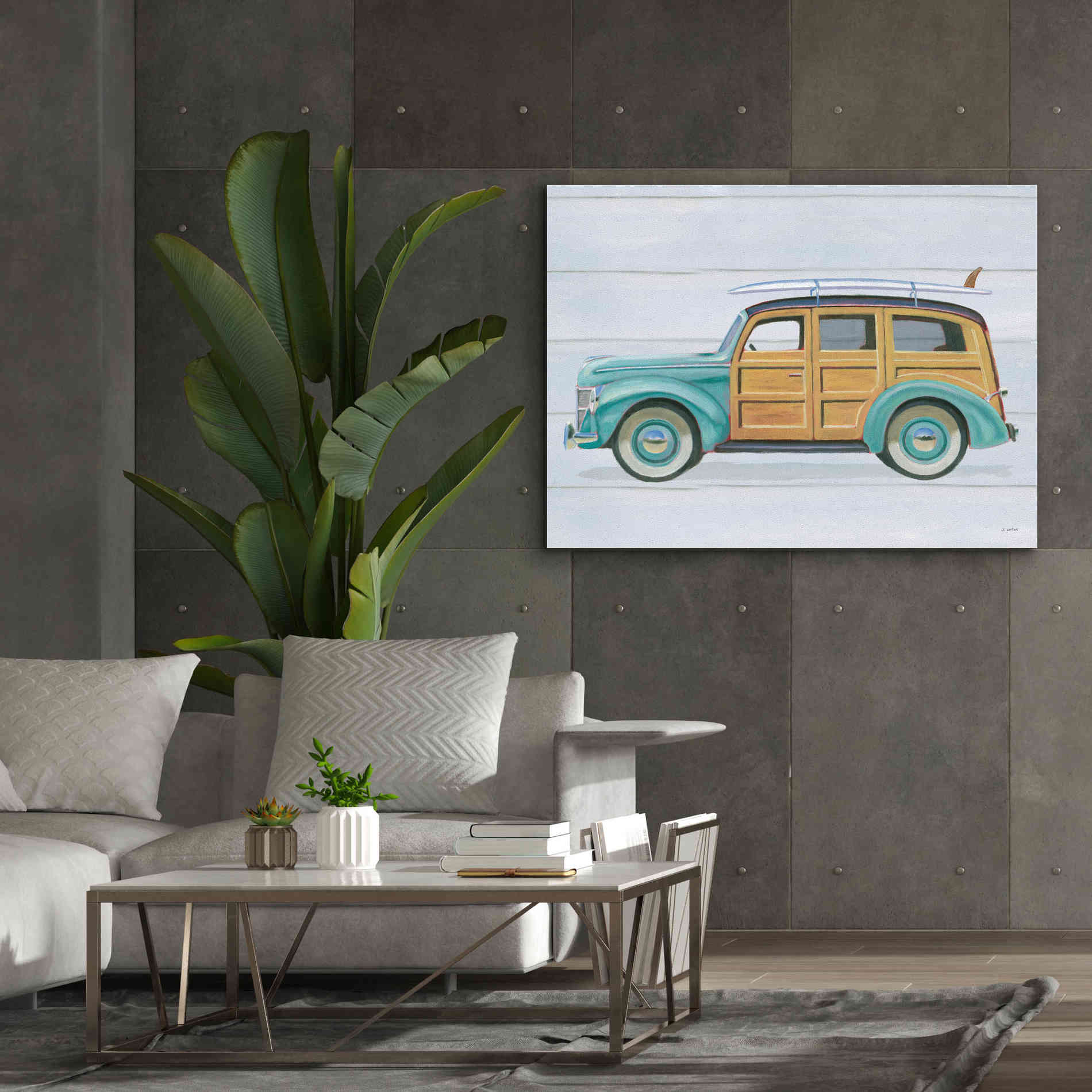 'Beach Ride VIII' by James Wiens, Canvas Wall Art,54 x 40