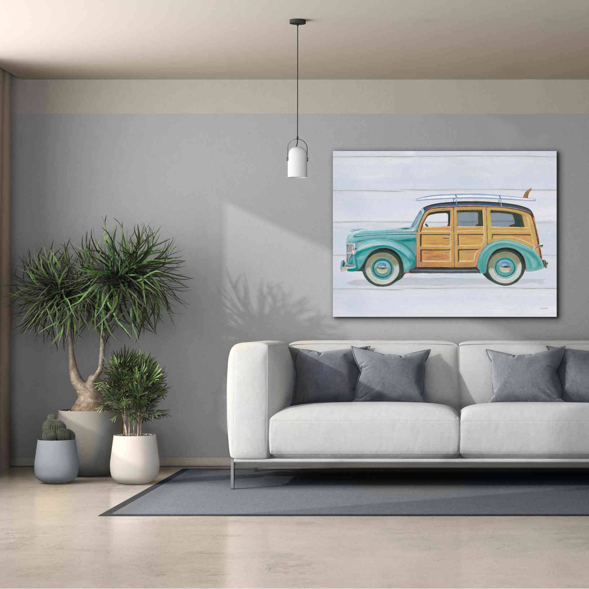 'Beach Ride VIII' by James Wiens, Canvas Wall Art,54 x 40