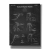 'Bottle Opener Blueprint Patent Chalkboard,' Canvas Wall Art,12x16x1.1x0,18x26x1.1x0,26x34x1.74x0,40x54x1.74x0