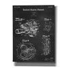 'Film Camera Blueprint Patent Chalkboard,' Canvas Wall Art,12x16x1.1x0,18x26x1.1x0,26x34x1.74x0,40x54x1.74x0