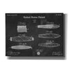 'Cigar Blueprint Patent Chalkboard,' Canvas Wall Art,16x12x1.1x0,26x18x1.1x0,34x26x1.74x0,54x40x1.74x0