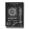 'Darts Game Blueprint Patent Chalkboard,' Canvas Wall Art,12x16x1.1x0,18x26x1.1x0,26x34x1.74x0,40x54x1.74x0
