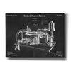 'Gramophone, 1895 Blueprint Patent Chalkboard,' Canvas Wall Art,16x12x1.1x0,26x18x1.1x0,34x26x1.74x0,54x40x1.74x0