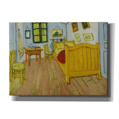 Image of 'Bedroom in Arles' by Vincent van Gogh, Canvas Wall Art,16x12x1.1x0,26x18x1.1x0,34x26x1.74x0,54x40x1.74x0