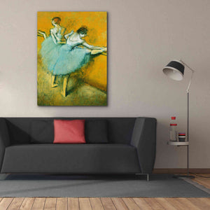 'Dancers at the Barre' by Edgar Degas, Canvas Wall Art,40 x 54