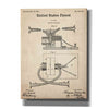 'Speaking Telephone Blueprint Patent Parchment,' Canvas Wall Art,12x16x1.1x0,18x26x1.1x0,26x34x1.74x0,40x54x1.74x0