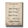 'Trocar Blueprint Patent Parchment,' Canvas Wall Art,12x16x1.1x0,18x26x1.1x0,26x34x1.74x0,40x54x1.74x0