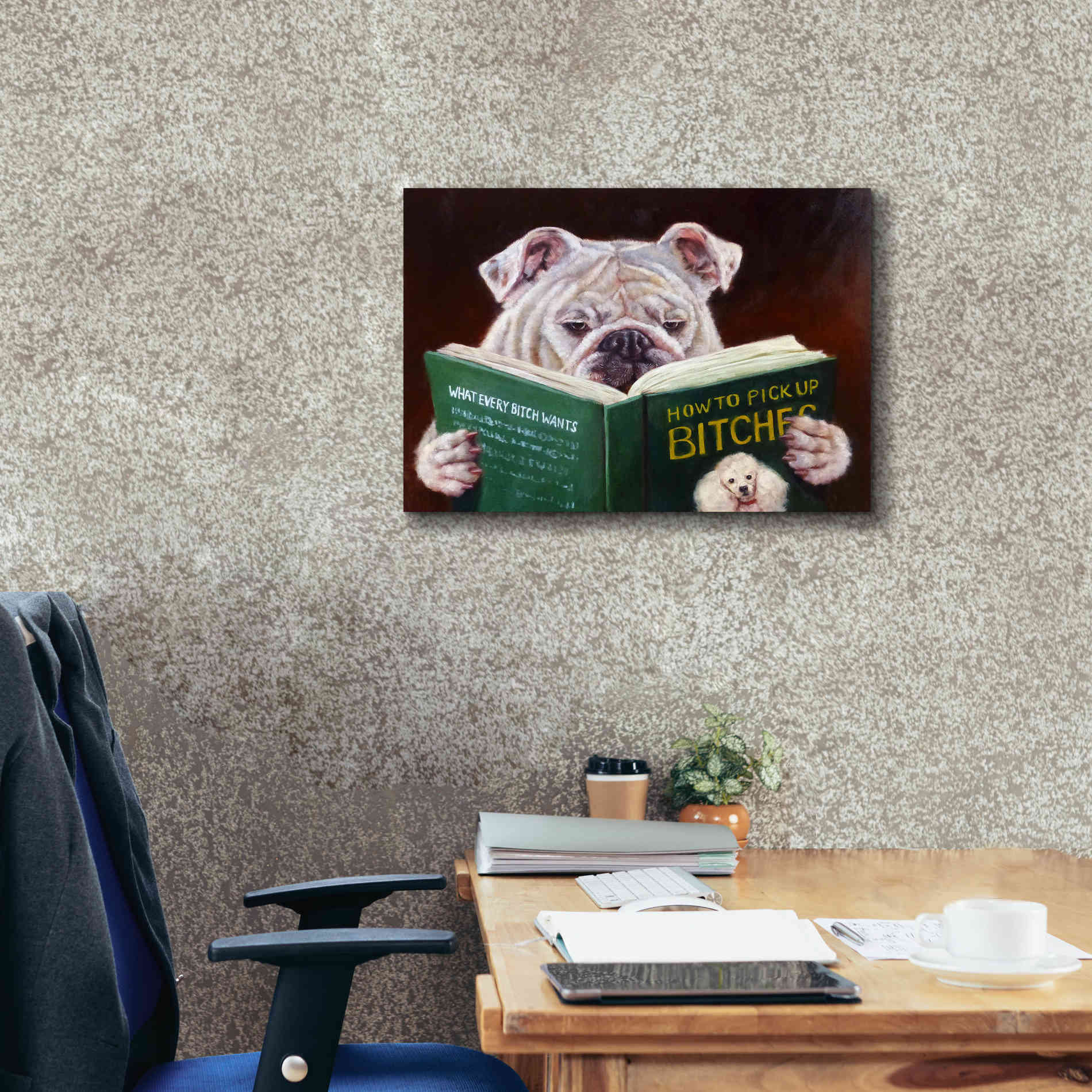 'Casanova' by Lucia Heffernan, Canvas Wall Art,26x18