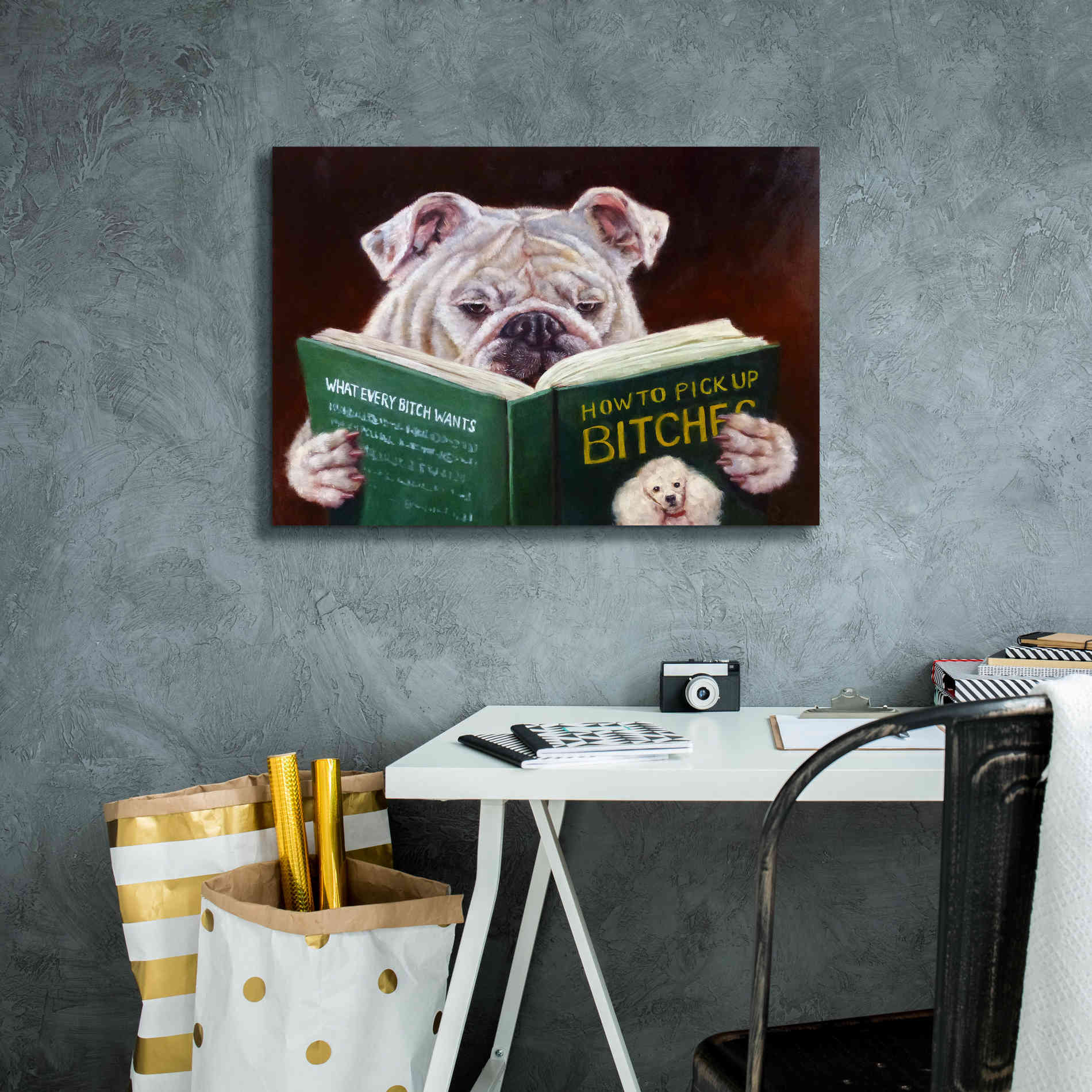 'Casanova' by Lucia Heffernan, Canvas Wall Art,26x18