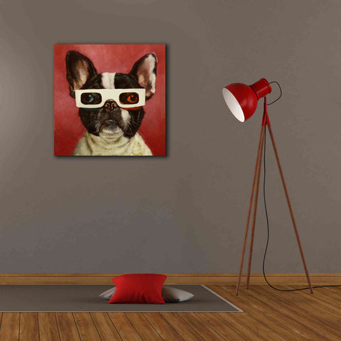 Image of '3D Dog' by Lucia Heffernan, Canvas Wall Art,26x26