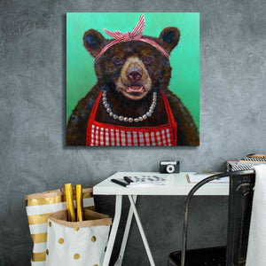 'Mama Bear' by Lucia Heffernan, Canvas Wall Art,26x26