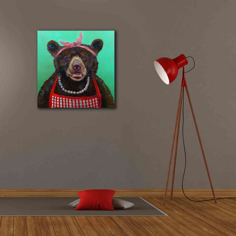 Image of 'Mama Bear' by Lucia Heffernan, Canvas Wall Art,26x26