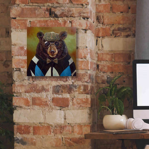 'Papa Bear' by Lucia Heffernan, Canvas Wall Art,12x12