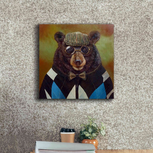 'Papa Bear' by Lucia Heffernan, Canvas Wall Art,18x18