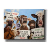 'Political Moooovement' by Lucia Heffernan, Canvas Wall Art