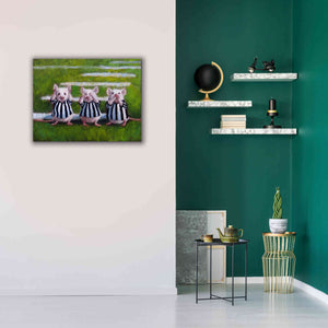 'Three Blind Mice' by Lucia Heffernan, Canvas Wall Art,34x26