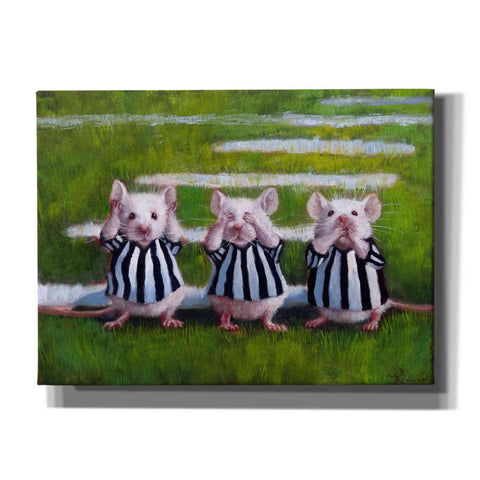 Image of 'Three Blind Mice' by Lucia Heffernan, Canvas Wall Art