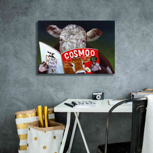 'Cow Tips' by Lucia Heffernan, Canvas Wall Art,26x18
