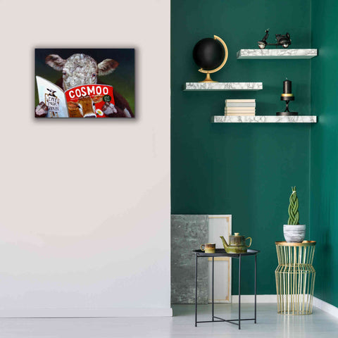 Image of 'Cow Tips' by Lucia Heffernan, Canvas Wall Art,26x18