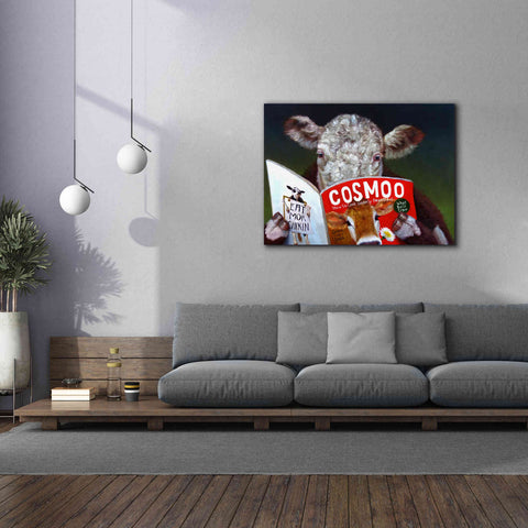 Image of 'Cow Tips' by Lucia Heffernan, Canvas Wall Art,54x40
