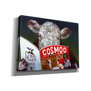 'Cow Tips' by Lucia Heffernan, Canvas Wall Art