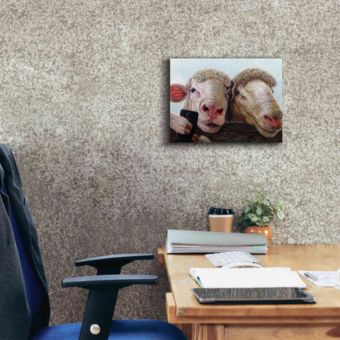 Image of 'Selfie' by Lucia Heffernan, Canvas Wall Art,16x12