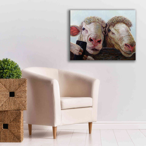 Image of 'Selfie' by Lucia Heffernan, Canvas Wall Art,34x26