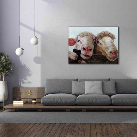 Image of 'Selfie' by Lucia Heffernan, Canvas Wall Art,54x40