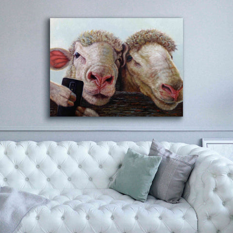 Image of 'Selfie' by Lucia Heffernan, Canvas Wall Art,54x40