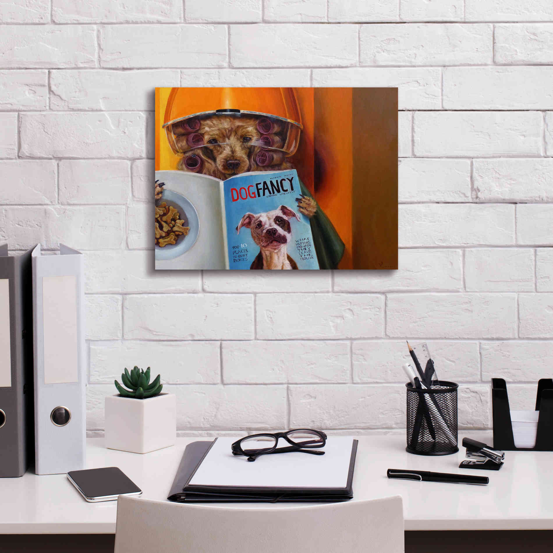 'Spa Day' by Lucia Heffernan, Canvas Wall Art,16x12