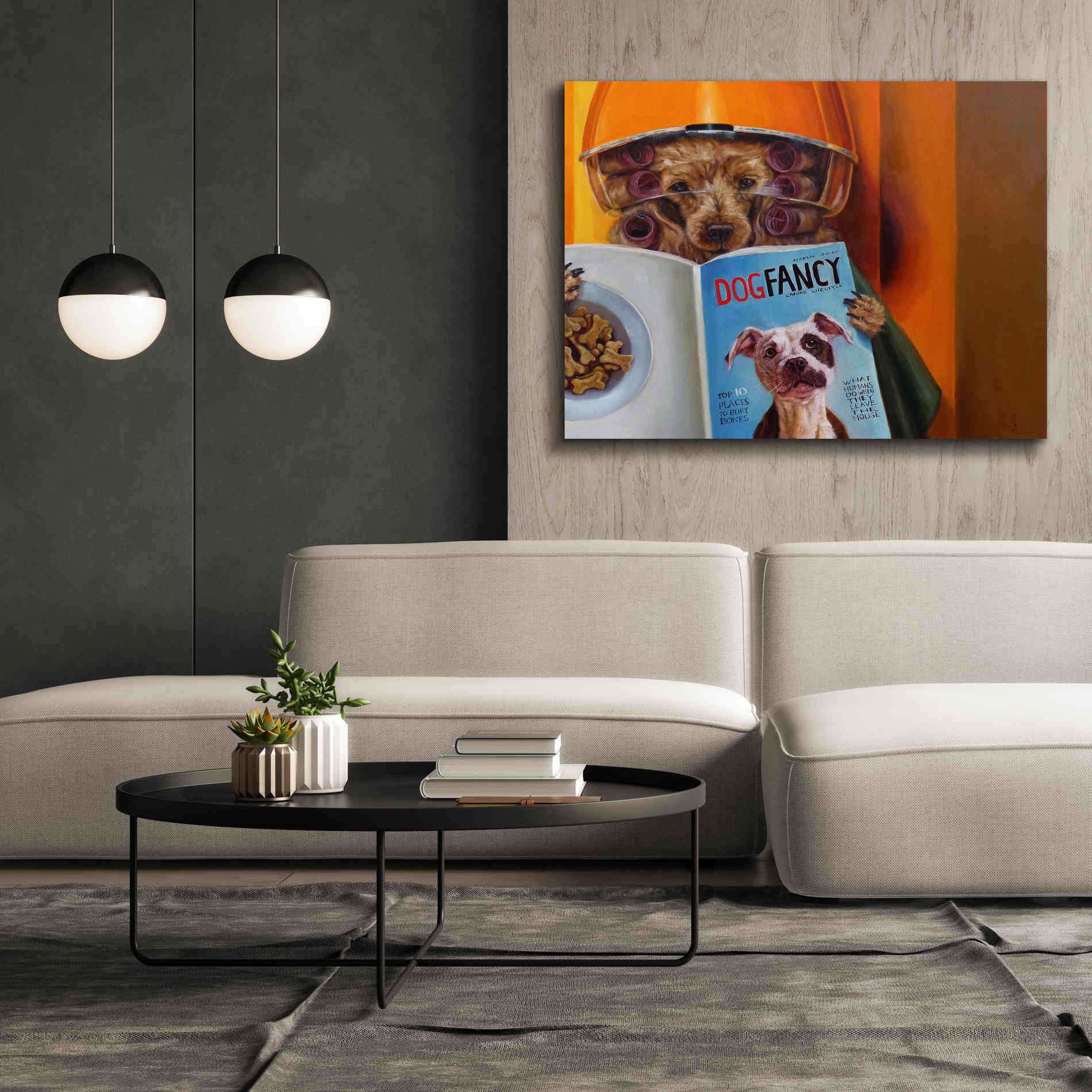 'Spa Day' by Lucia Heffernan, Canvas Wall Art,54x40