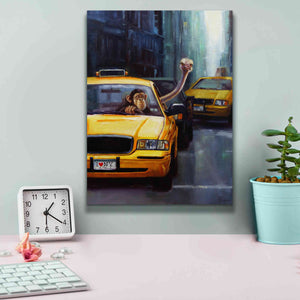 'Rush Hour' by Lucia Heffernan, Canvas Wall Art,12x16