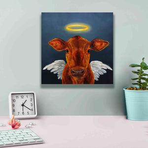 'Holy Cow' by Lucia Heffernan, Canvas Wall Art,12x12