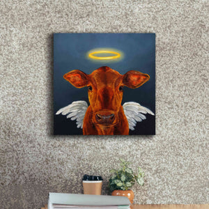 'Holy Cow' by Lucia Heffernan, Canvas Wall Art,18x18