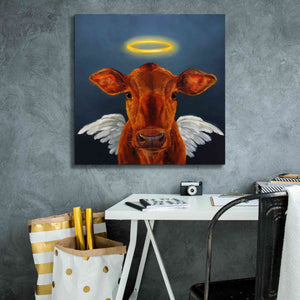 'Holy Cow' by Lucia Heffernan, Canvas Wall Art,26x26