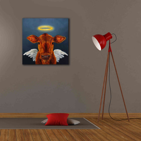 Image of 'Holy Cow' by Lucia Heffernan, Canvas Wall Art,26x26