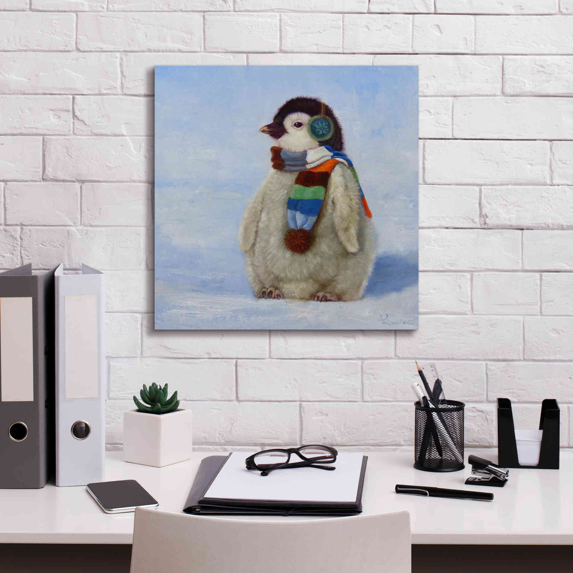 '30 Below' by Lucia Heffernan, Canvas Wall Art,18x18