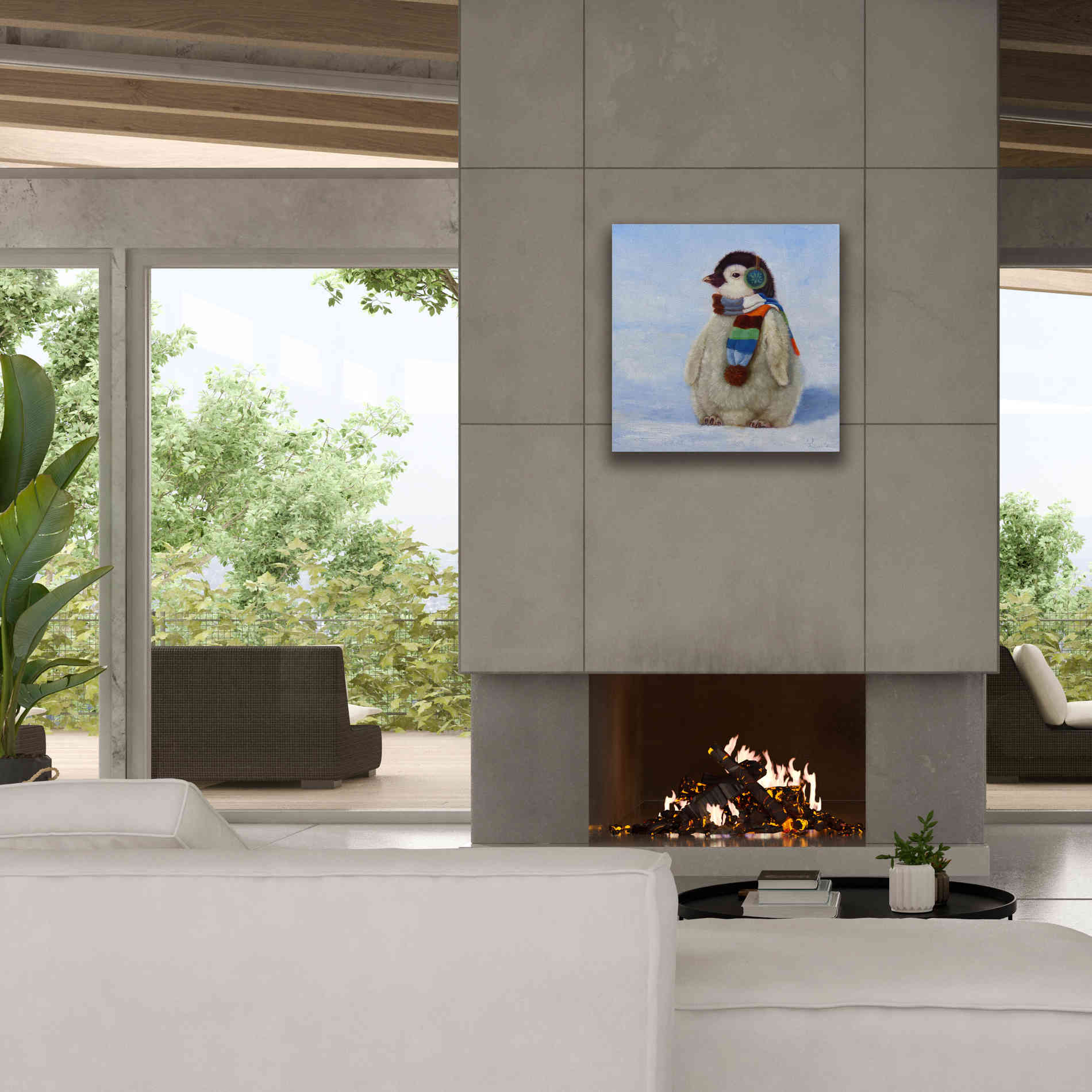 '30 Below' by Lucia Heffernan, Canvas Wall Art,26x26