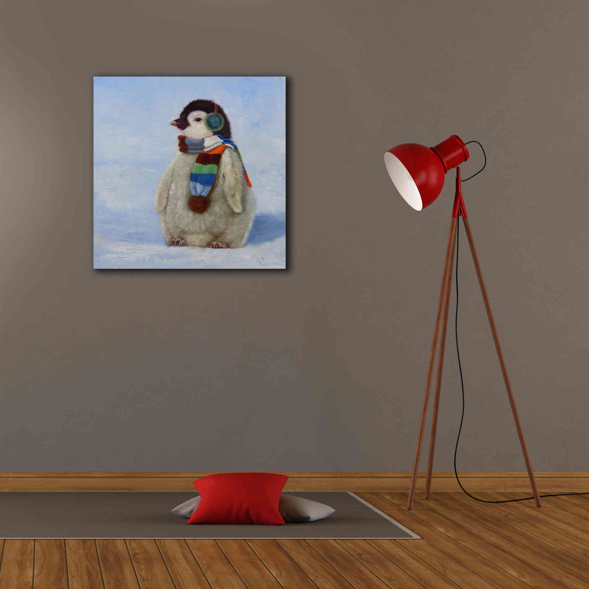 '30 Below' by Lucia Heffernan, Canvas Wall Art,26x26