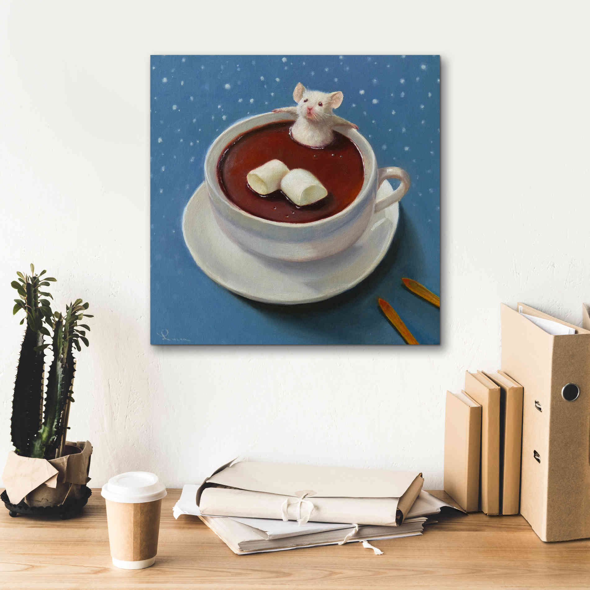 'Apres Ski' by Lucia Heffernan, Canvas Wall Art,18x18