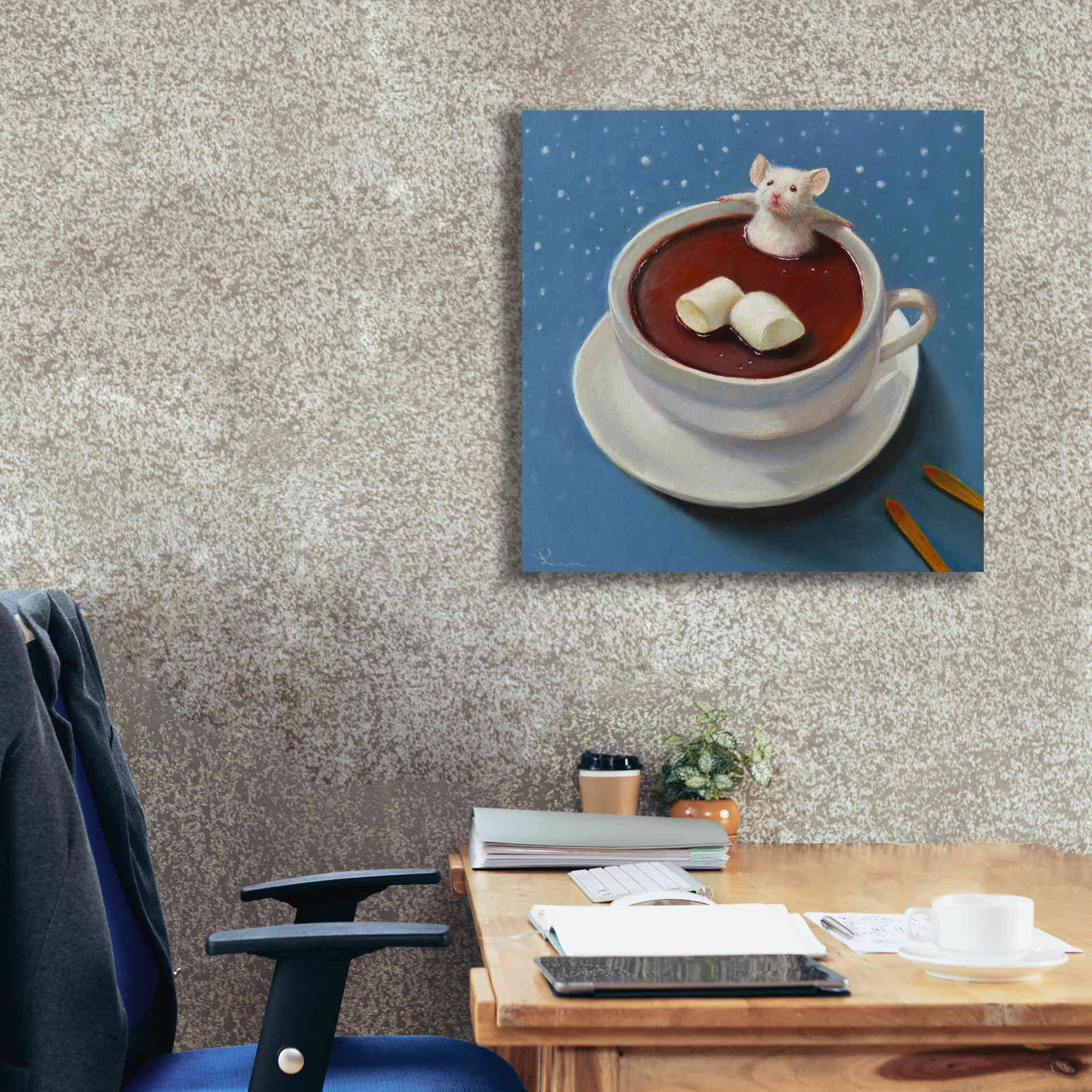 'Apres Ski' by Lucia Heffernan, Canvas Wall Art,26x26