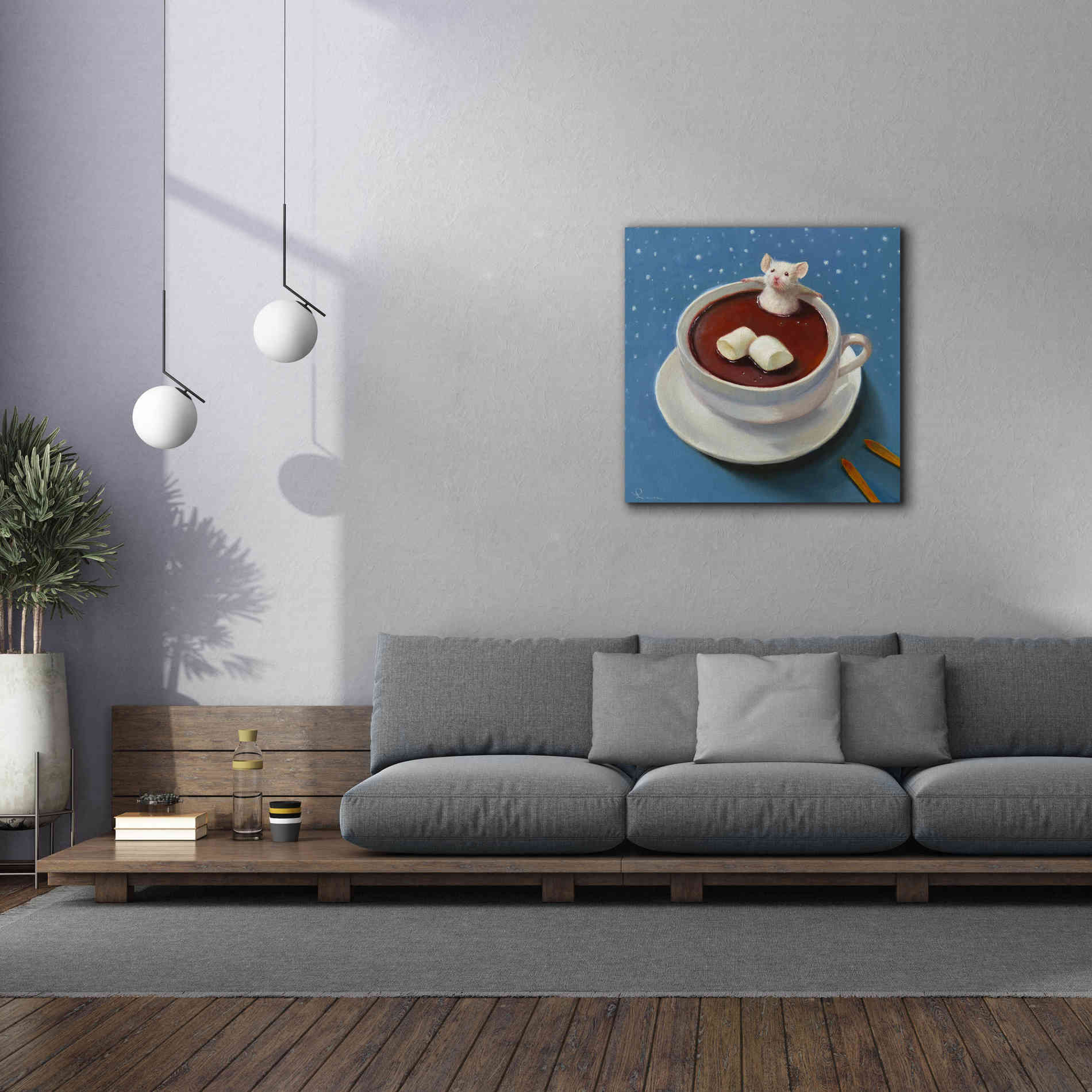 'Apres Ski' by Lucia Heffernan, Canvas Wall Art,37x37