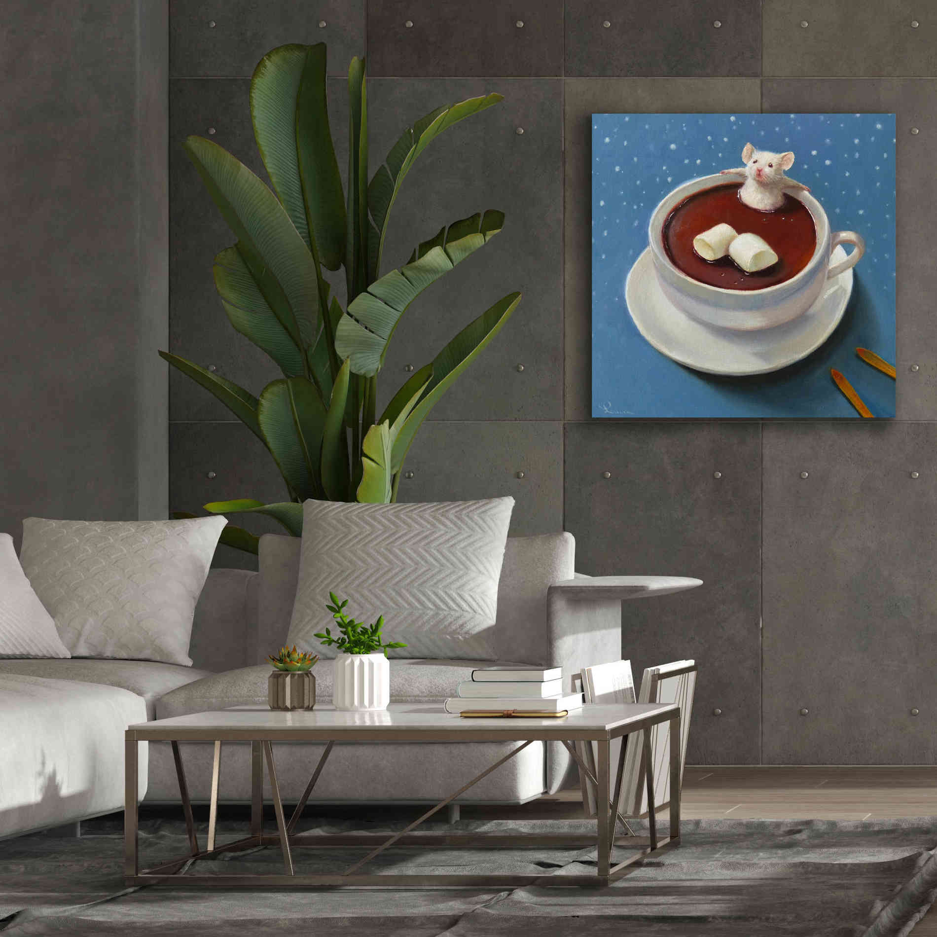 'Apres Ski' by Lucia Heffernan, Canvas Wall Art,37x37