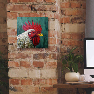 'Big Red' by Lucia Heffernan, Canvas Wall Art,12x12