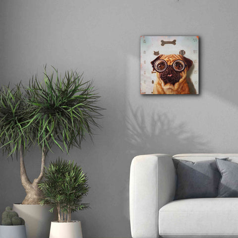 Image of 'Canine Eye Exam' by Lucia Heffernan, Canvas Wall Art,18x18