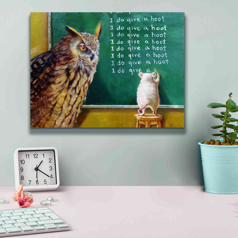 Image of 'Class Clown' by Lucia Heffernan, Canvas Wall Art,16x12