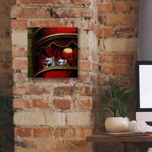 'Die Fledermaus' by Lucia Heffernan, Canvas Wall Art,12x12