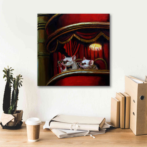 Image of 'Die Fledermaus' by Lucia Heffernan, Canvas Wall Art,18x18