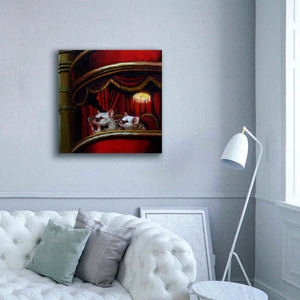 'Die Fledermaus' by Lucia Heffernan, Canvas Wall Art,37x37