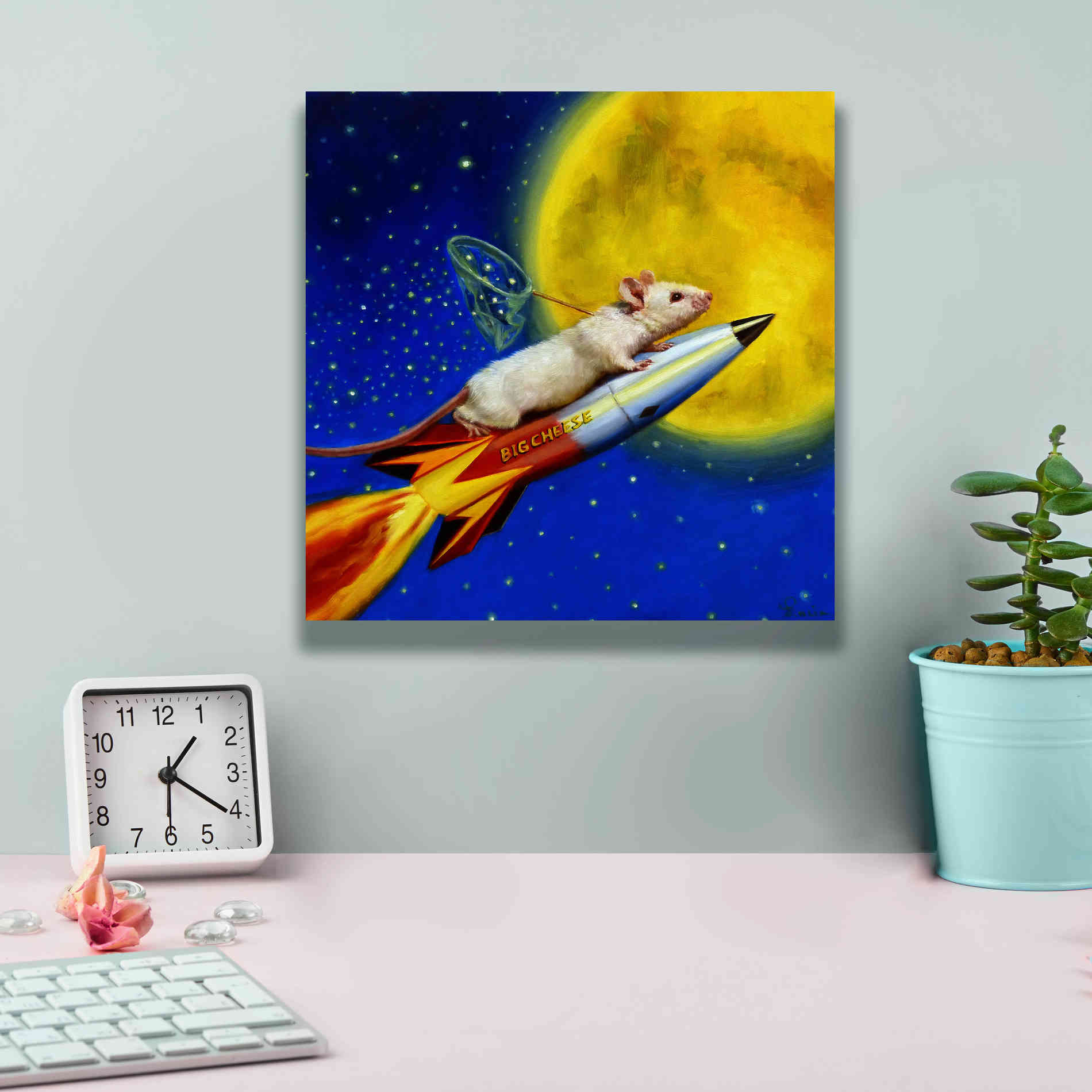 'Dream Catcher' by Lucia Heffernan, Canvas Wall Art,12x12